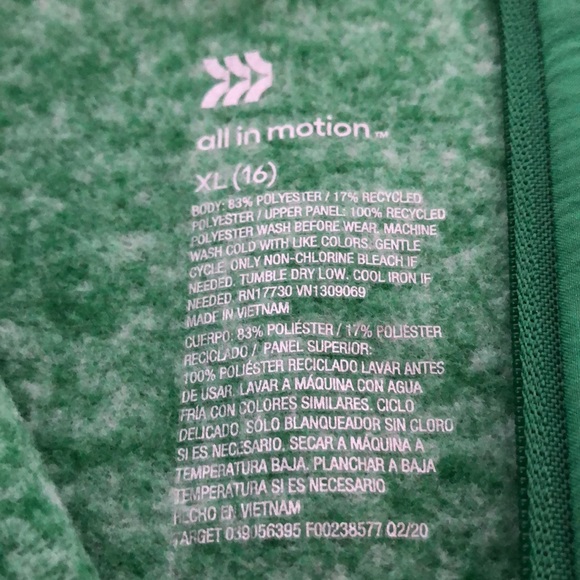 All In Motion Pull Over Sweater - Picture 6 of 6